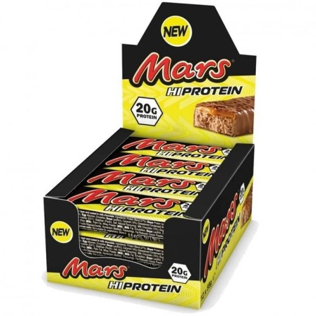 Mars Hi-Protein - Boite de 12 barres