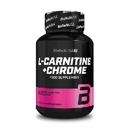 L-Carnitine + Chrome - 60 gélules