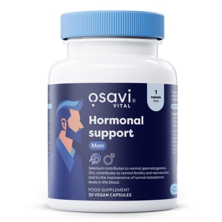 Soutien hormonal pour hommes® - 30 Capsules vegan