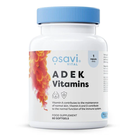 ADEK vitamines - 60 capsules molles