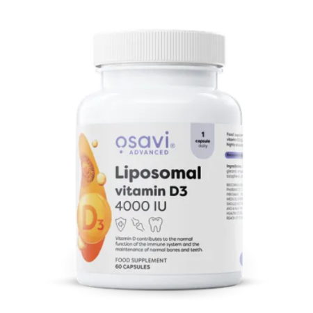 Vitamine D3 liposomale 4000 UI ® - 60 gélules vegan