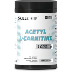 Acétyl-L-Carnitine 1000 mg – 120 gélules vegan