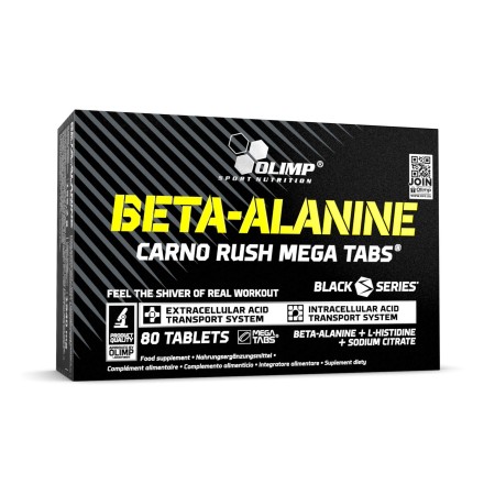 Bêta-Alanine Carno Rush Mega Tabs® – 80 comprimés