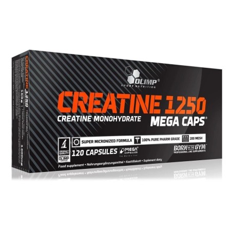 Créatine 1250 Mega Caps® – 120 gélules