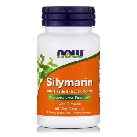 Silymarine avec Curcuma 150 mg – 60 gélules végétales