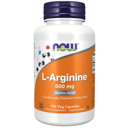 L-Arginine 500 mg – 100 gélules végétales