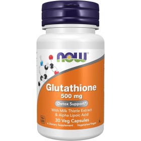 Glutathion avec chardon-Marie et acide alpha-lipoïque 500 mg – 30 gélules végétales