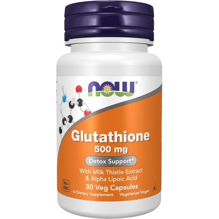 Glutathion avec chardon-Marie et acide alpha-lipoïque 500 mg – 30 gélules végétales