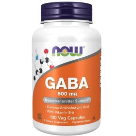 GABA avec vitamine B6 500 mg – 100 gélules végétales