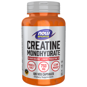 Créatine Monohydrate 750 mg – 120 gélules végétales