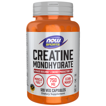 Créatine Monohydrate 750 mg – 120 gélules végétales