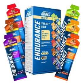 Gel énergétique isotonique Endurance, pack varié - 6 x 60 g