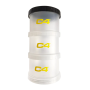 Tour de rangement empilable pour poudre C4