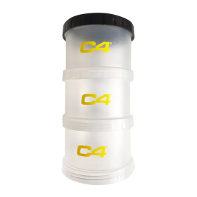Tour de rangement empilable pour poudre C4