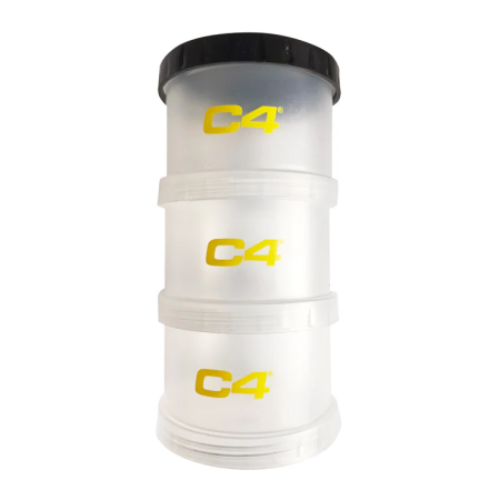 Tour de rangement empilable pour poudre C4