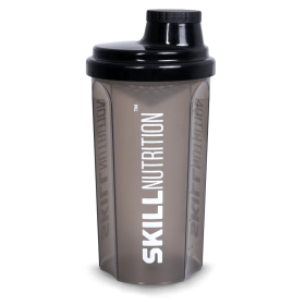 Skill Nutrition - Shaker transparent noir fumé - 700 ml