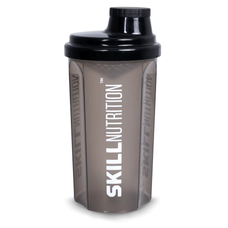 Skill Nutrition - Shaker transparent noir fumé - 700 ml