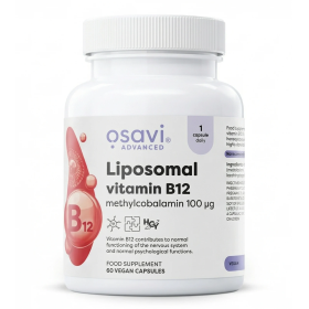 Vitamine B12 liposomale/méthylcobalamine 100 µg - 60 gélules vegan